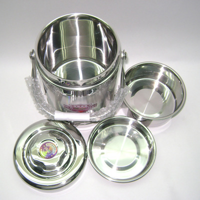 【華誠不銹鋼特價供應不銹鋼雙層真空保溫提鍋 直型 鼓型保溫提鍋】價格,廠家,圖片,其他鍋及配件,潮安縣龍湖鎮華誠五金經營部-